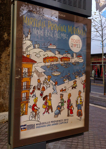 affiche Marseille Provence Metropole 