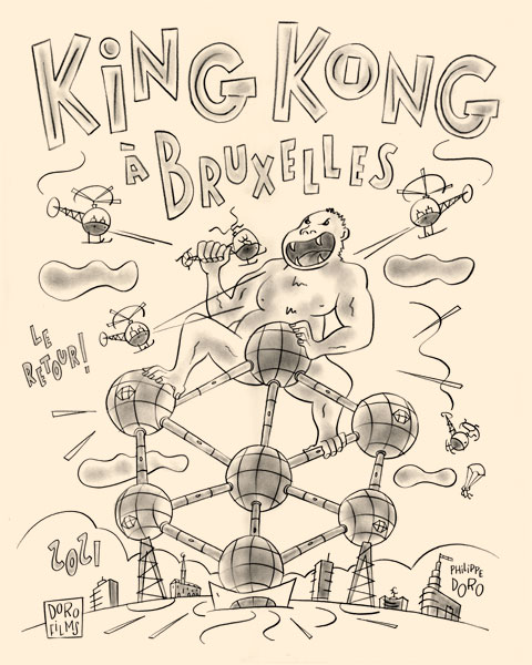 King Kong à Bruxelles