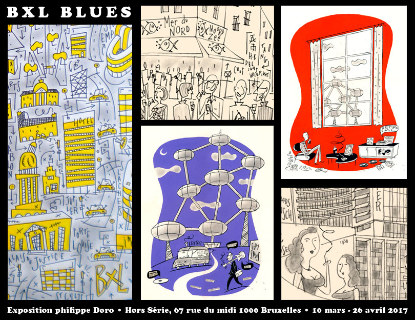 BXL Blues - exposition philippe Doro