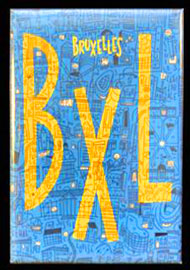 Magnet BXL Bleue